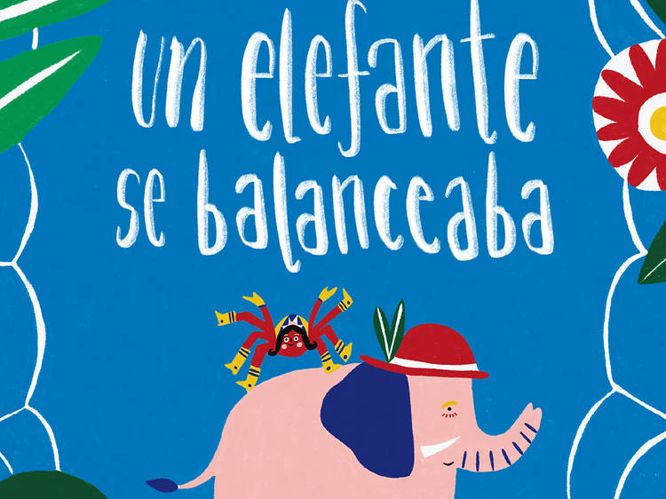 Portada de libro Un elefante se balanceaba escrito por Judy Goldman