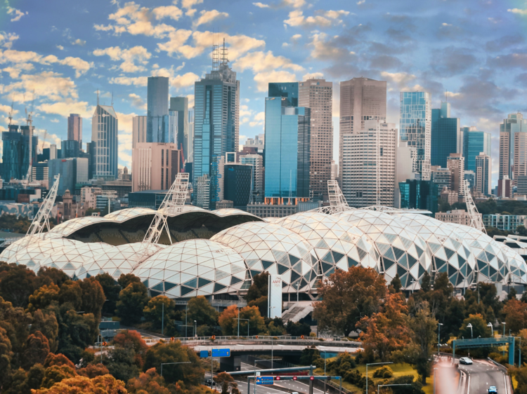 Photograph of the Melbourne CBD skyline. 