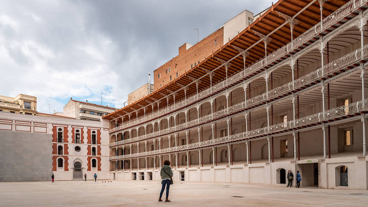 Visit a nineteenth-century sports stadium, el Frontón Beti-Jai