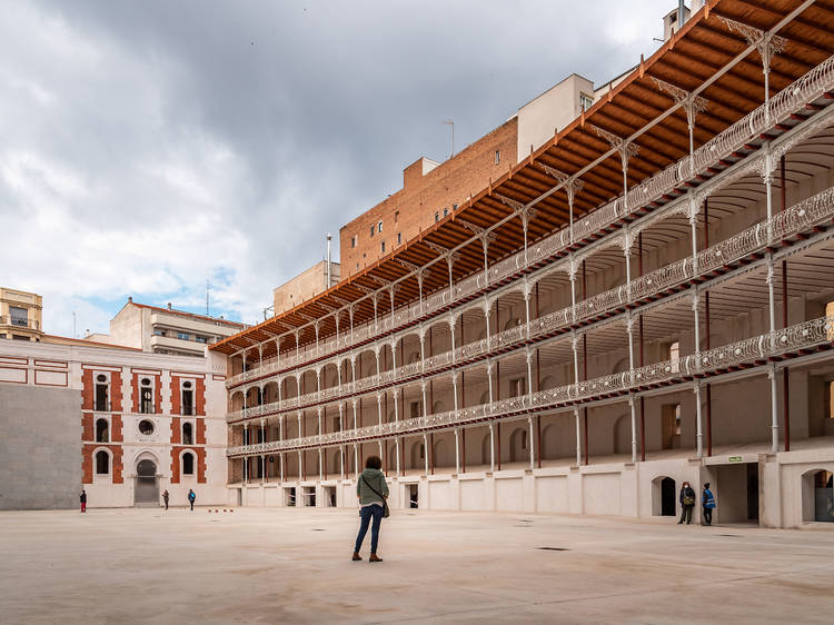 Visit a nineteenth-century sports stadium, el Frontón Beti-Jai