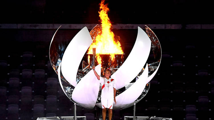 Tokyo Olympics opening ceremony, Naomi Osaka