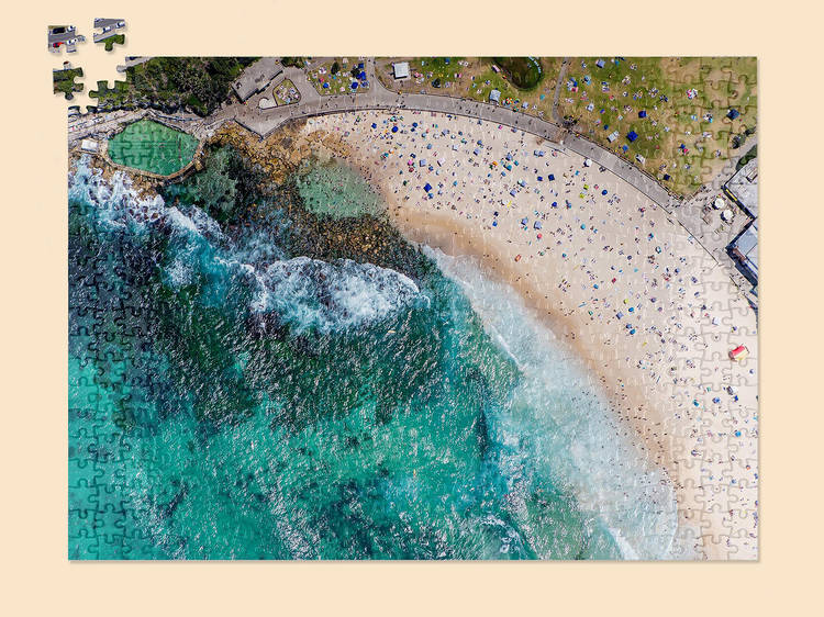 Piece together a puzzle of a famous Sydney beach