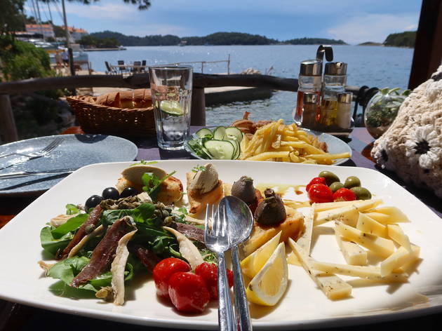 Restaurant, herc, mljet, food, seafood, hrana, restoran, more, sea, seaside Restaurant, herc, mljet, food, seafood, hrana, restoran, more, sea, seaside