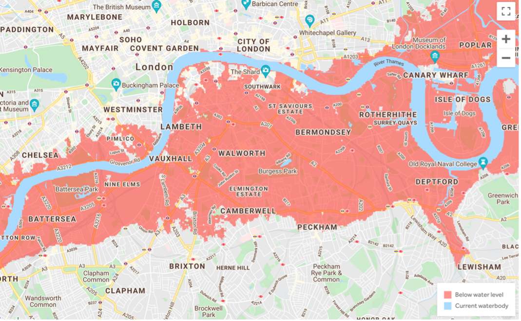 Chart: London Could Feel as Hot as Barcelona by 2050