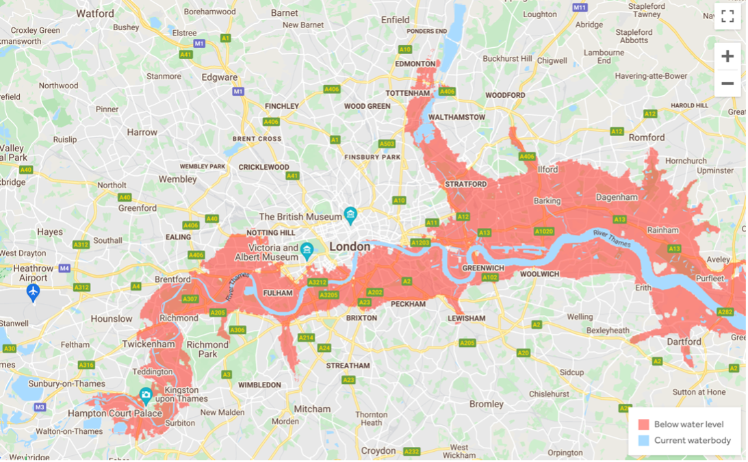 Chart: London Could Feel as Hot as Barcelona by 2050