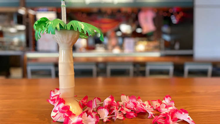 Tiki Chick frozen cocktail