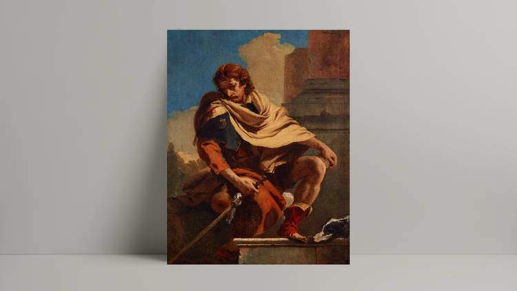 The  mysterious painting of 'Saint Roch' by Giambattista Tiepolo, at Art Gallery NSW