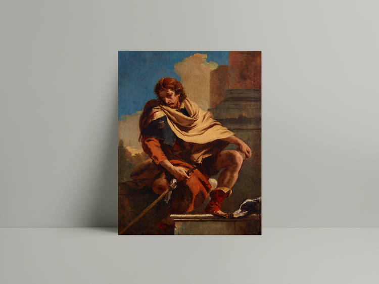 The  mysterious painting of 'Saint Roch' by Giambattista Tiepolo, at Art Gallery NSW