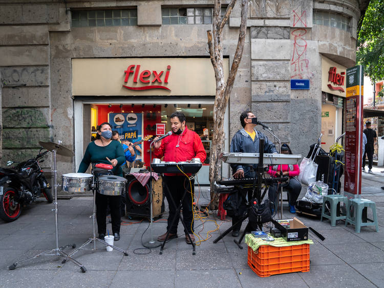 Los Hunos, banda callejera de la CDMX