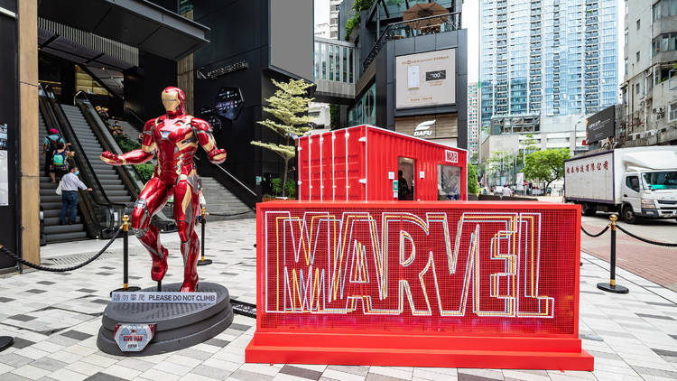 Marvel pop-up at The Forest