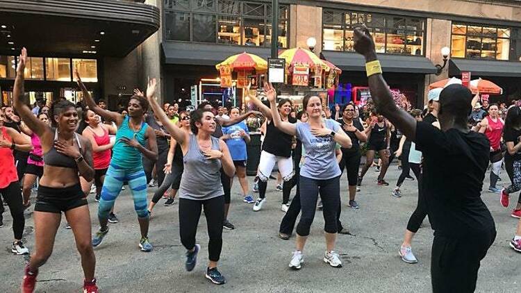 IronStrength at Midtown public plazas