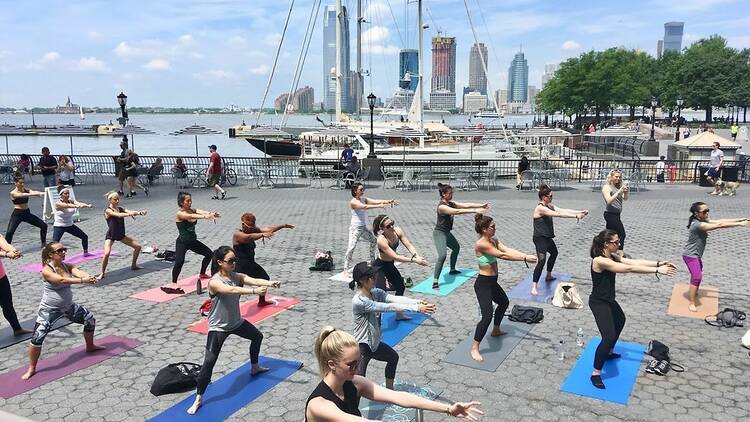 Fitness on the Brookfield Place Waterfront