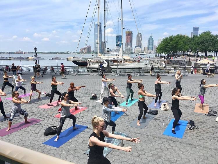 Fitness on the Brookfield Place Waterfront