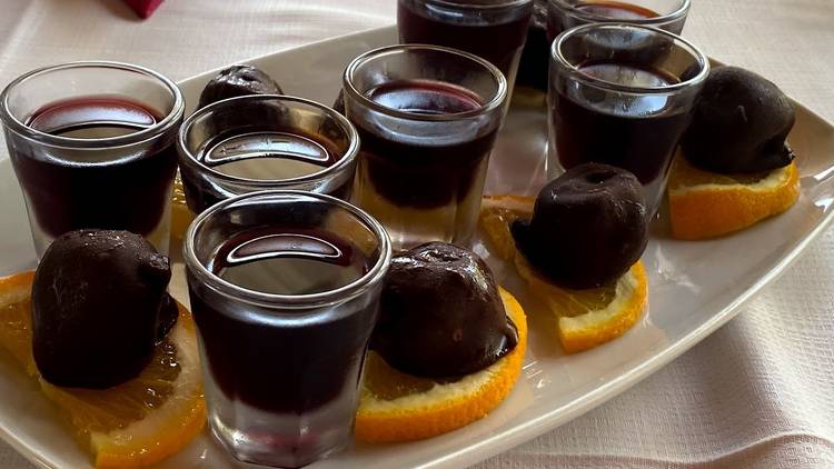 chocolate-covered figs