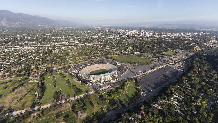 Brookside Park aerial view