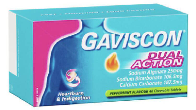 Troubles with tang? Gaviscon can ease the acidity