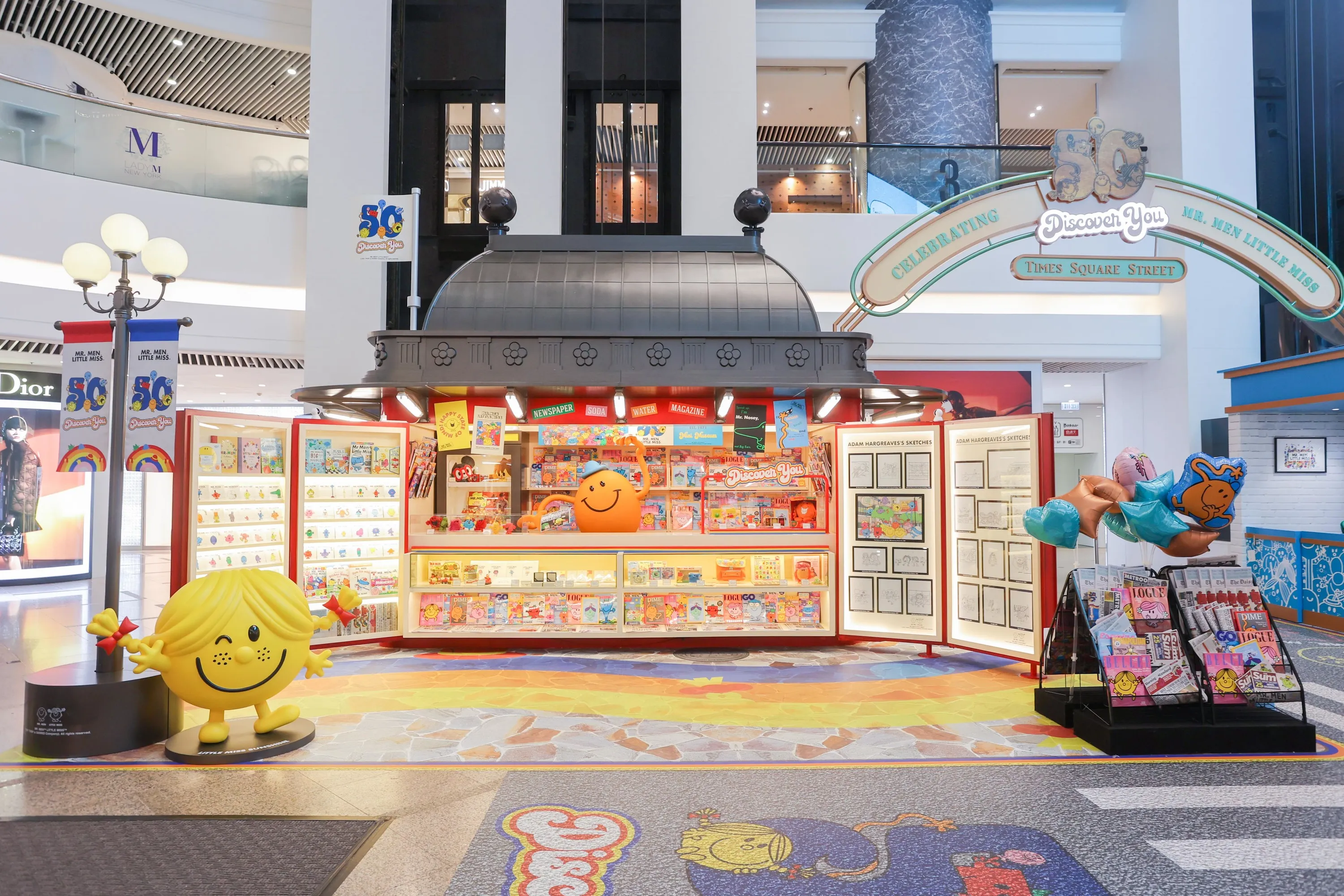 Mr. Men and Little Miss celebrates 50th anniversary at Times Mr. Men and Little Miss celebrates 50th anniversary at Times