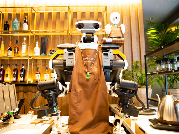 Robots can be baristas, too 