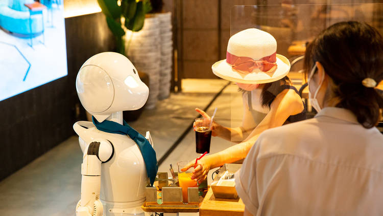 Dawn Avatar Robot Cafe 