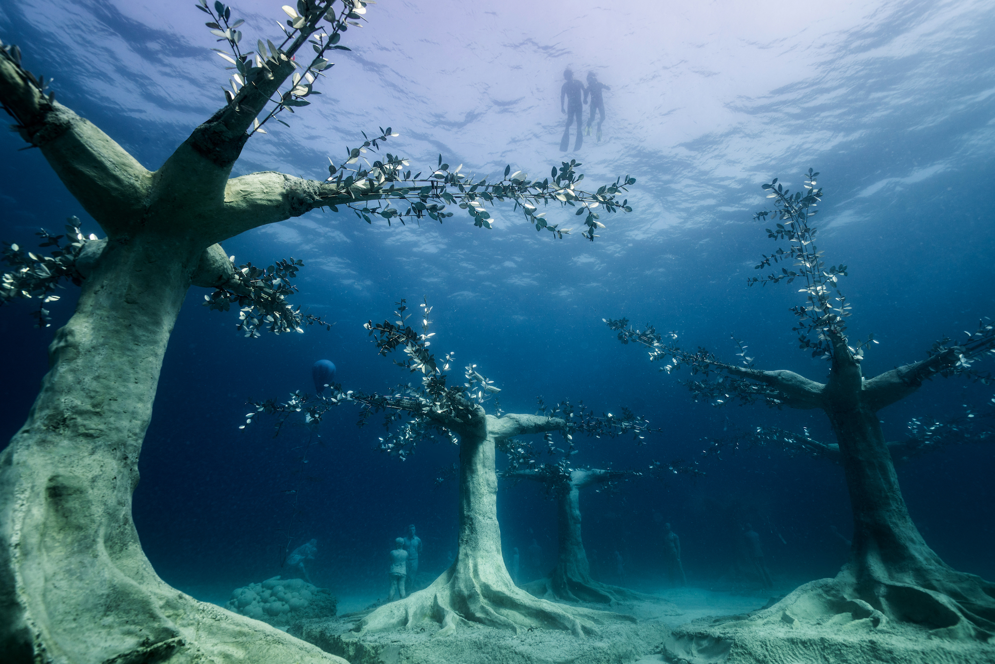 The Museum of Underwater Sculpture Ayia Napa Is Now Open Off the Coast of  Cyprus