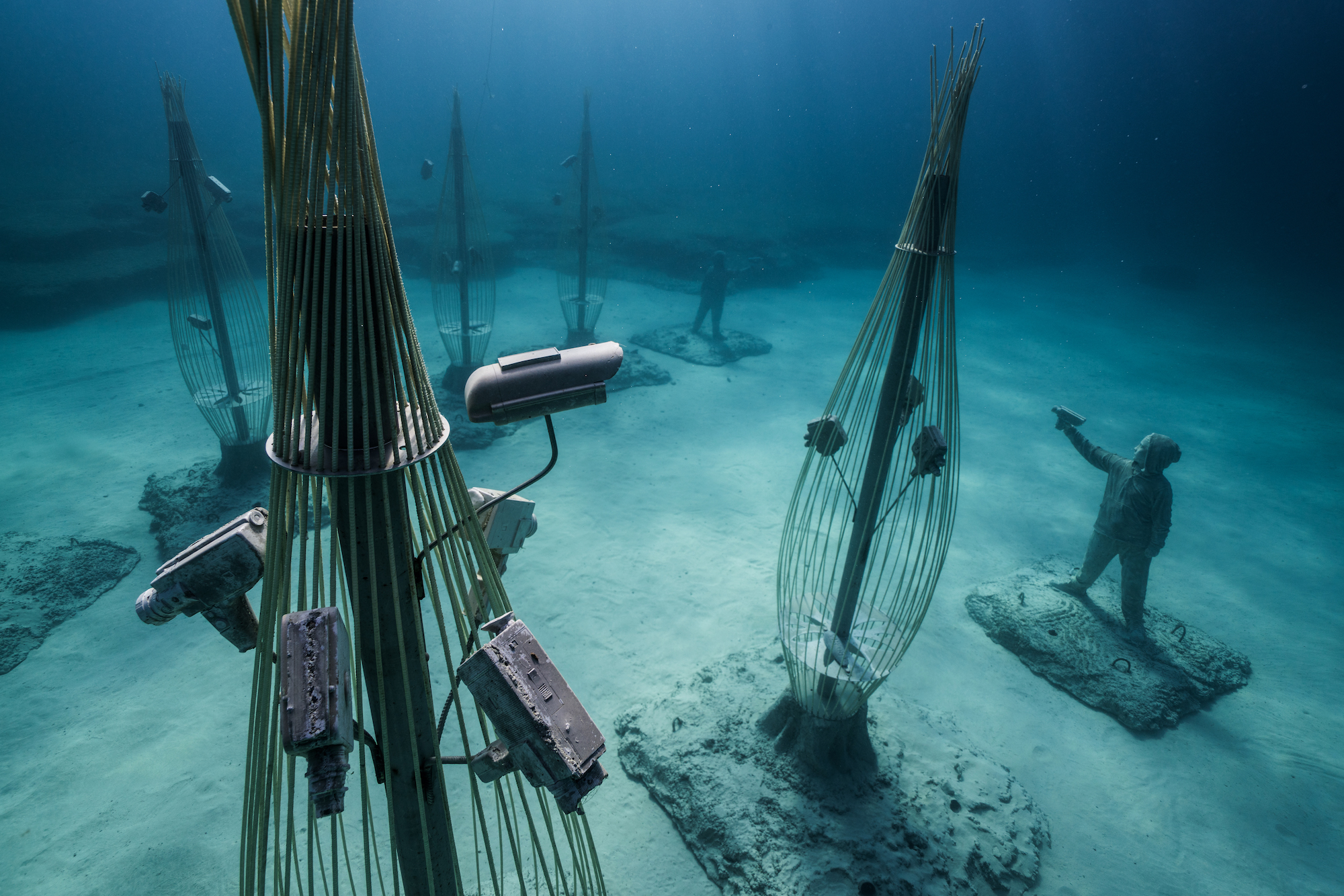 Cyprus's haunting new underwater sculpture park – in pictures, Travel