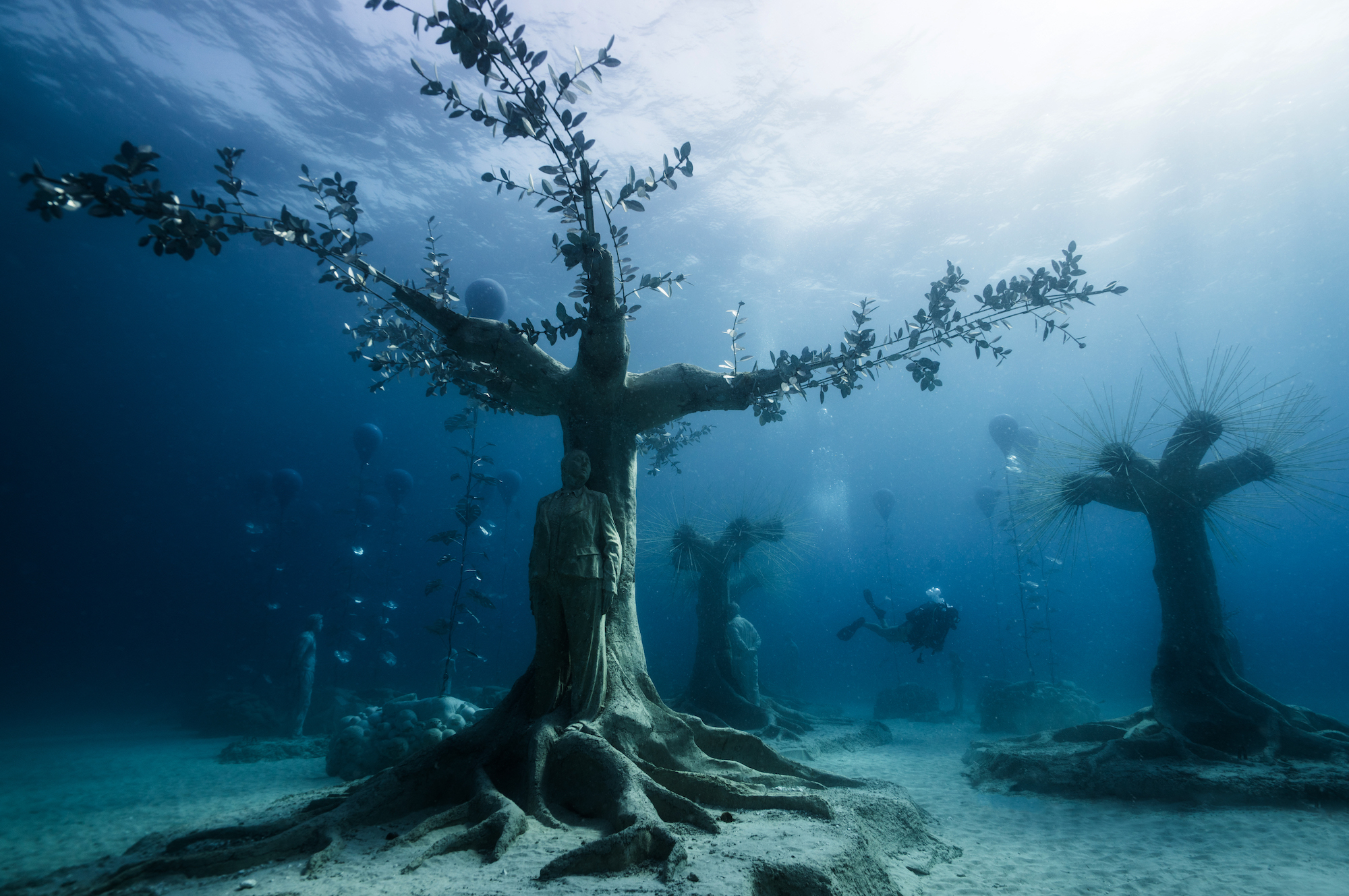 Cyprus's haunting new underwater sculpture park – in pictures, Travel