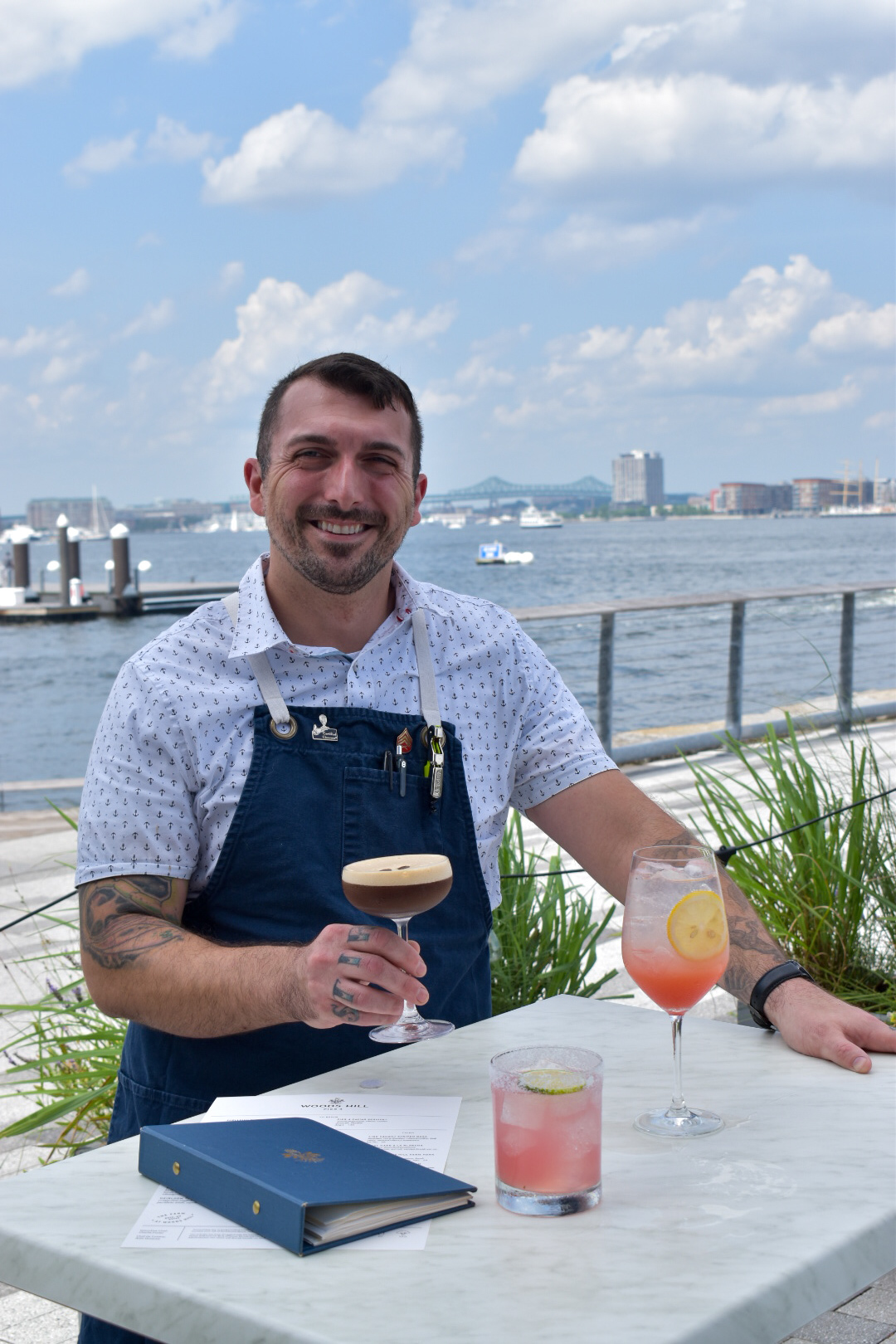 woods hill pier 4 michael ciaccio bartender drinks