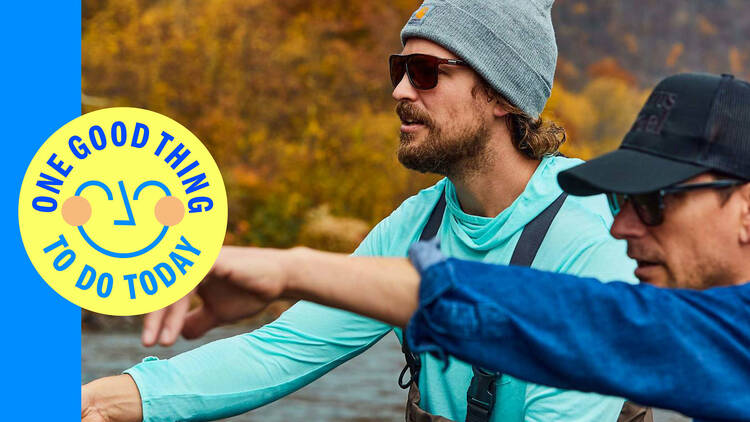 Head to the Catskills where your new favorite hobby is a total catch