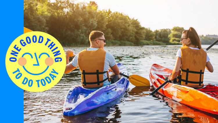 Paddle the afternoon away on a kayak trip on Greenwood Lake