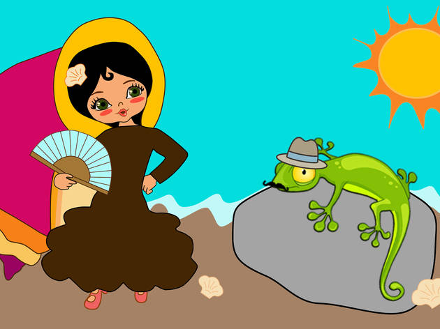La caracola y el lagarto La caracola y el lagarto