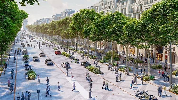 パリ 30年までにヨーロッパで最も緑な都市へ転換