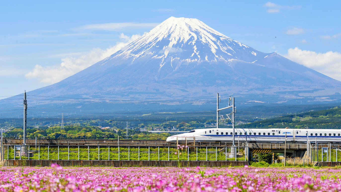 bullet train tour japan