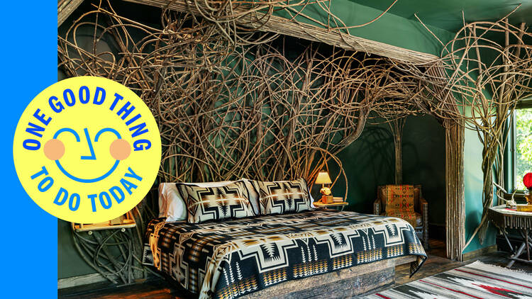 Post your OOO and go off-grid in the Big Indian Wilderness