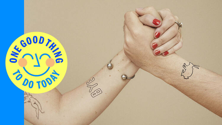 This new tattoo won’t stick around forever