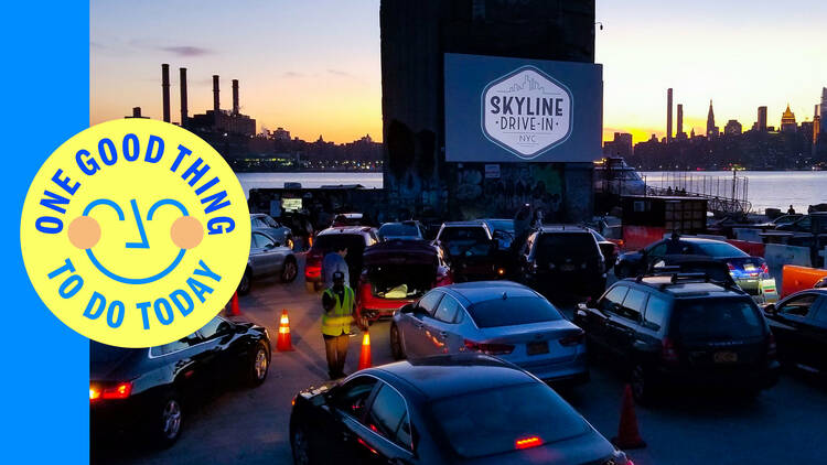 Catch a flick at the Skyline Drive-In