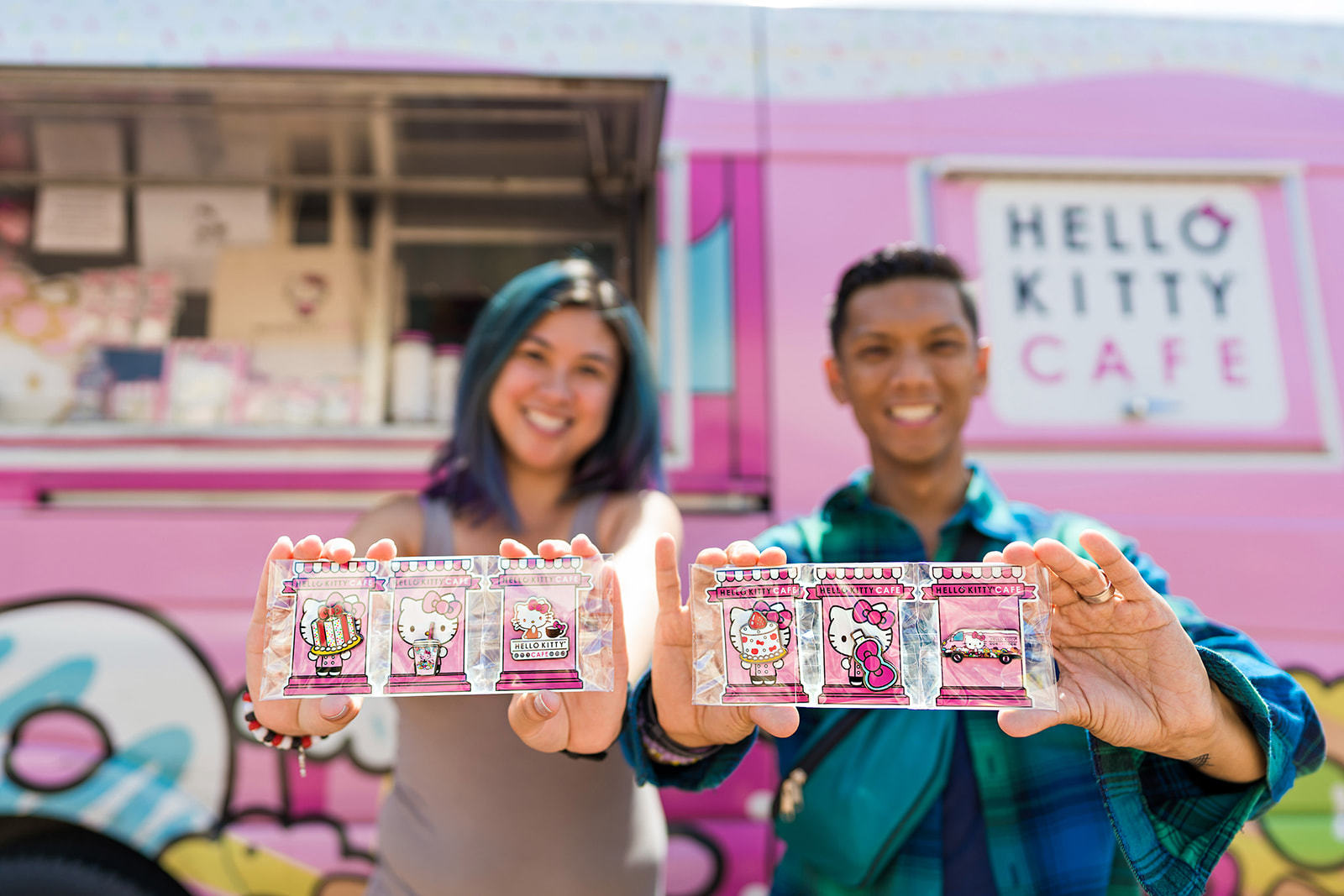 Hello Kitty Cafe Truck Brings Treats, Smiles to Fans