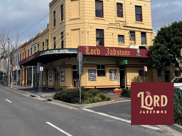 A view of the Lord Jabstone corner pub from the street