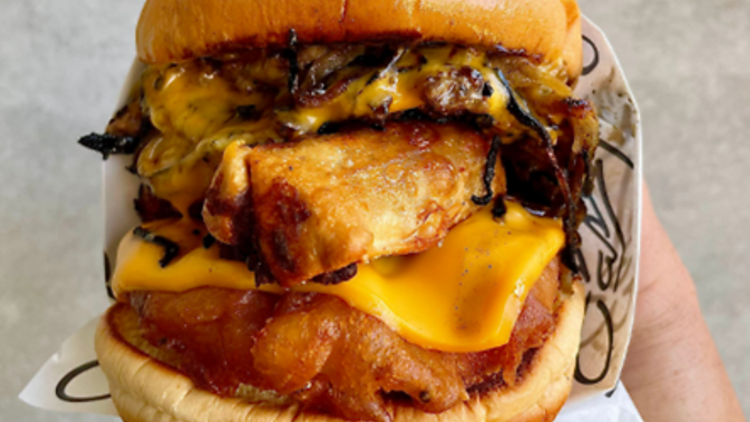 Easey's Motz Madness Burger