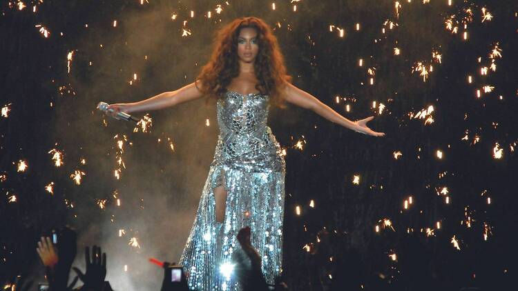 Beyoncé al Palau Sant Jordi l'any 2007