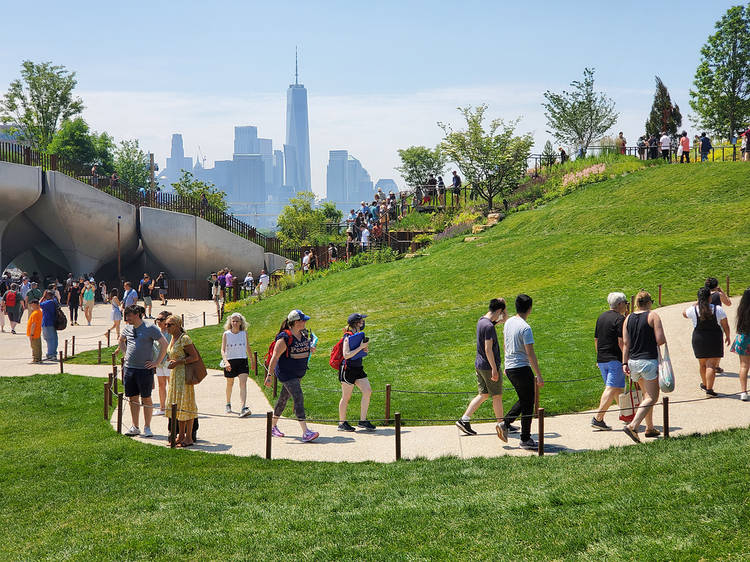 There’s now a beautiful floating park in the middle of NYC