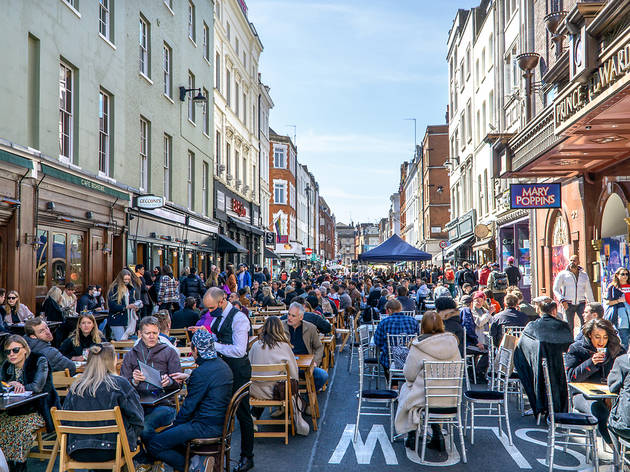 Soho’s pedestrianised streets will reopen to traffic soon