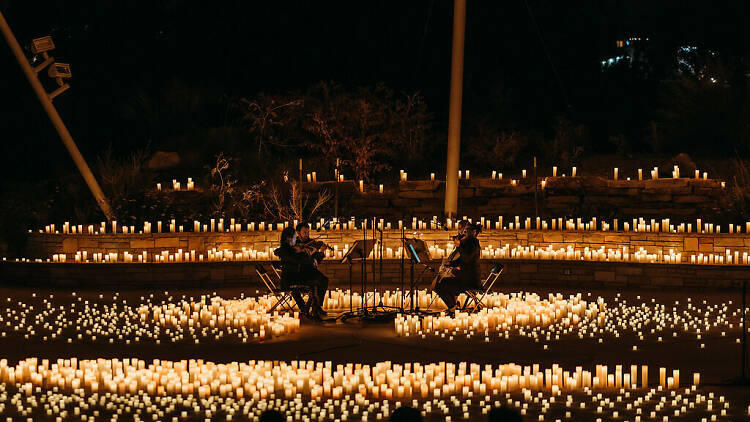 concerto à luz da velas