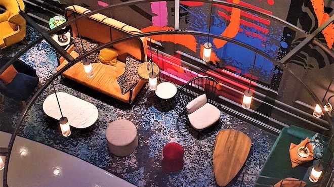 Andaz London lounge tattoo parlour