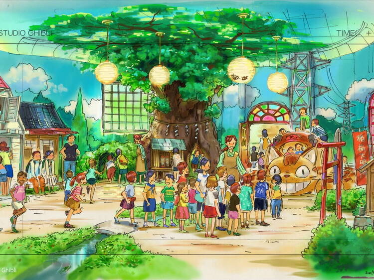 Visit the world’s first Studio Ghibli theme park