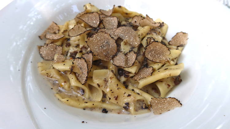 truffle, pasta