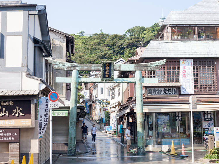 江の島弁財天仲見世通り