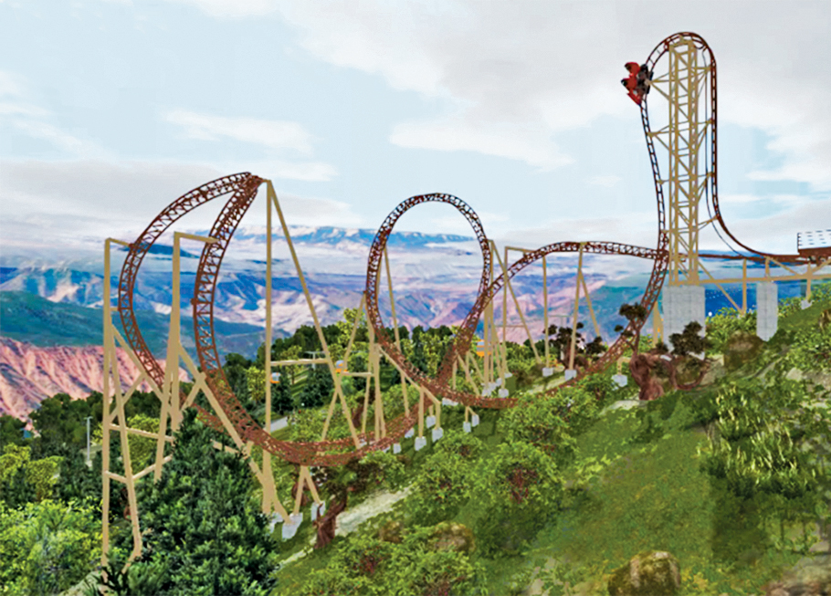 Meet Defiance, a Rollercoaster Built on Top of a Mountain in Colorado