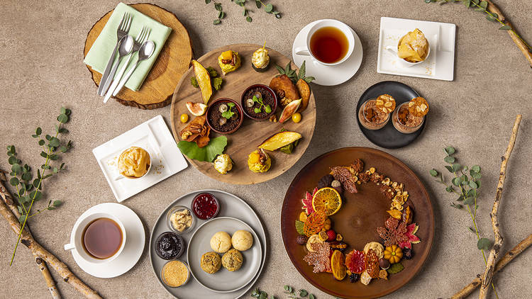 The Prince Gallery Tokyo Kioicho Autumn Leaves Vegan Afternoon Tea