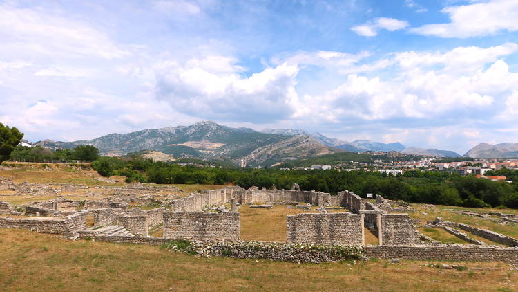 salona, solin, archeology, history