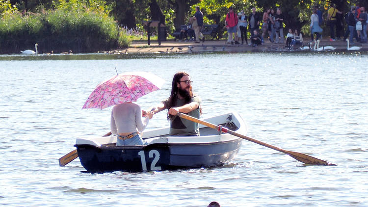 Hyde Park, heatwave 